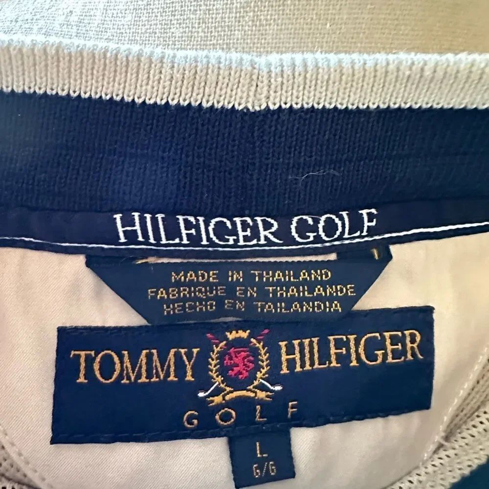 Tommy Hilfiger Navy Pullover - Picture 4 of 4